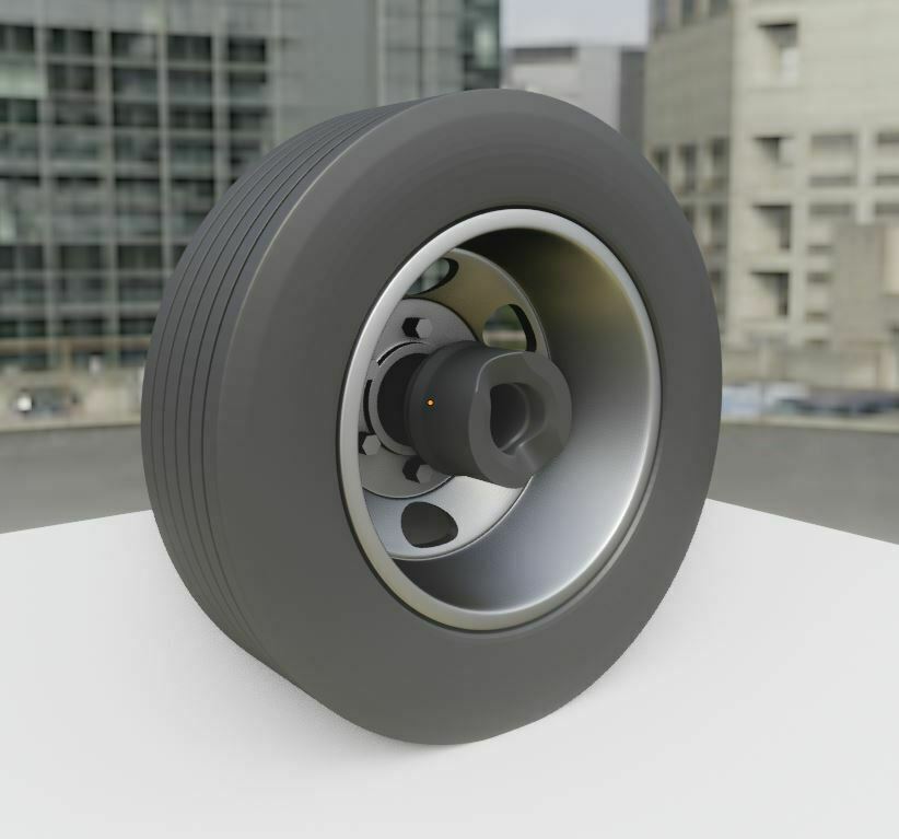 Free STL file Truck Wheel 1 (Front) 🚚・3D printing idea to download・Cults